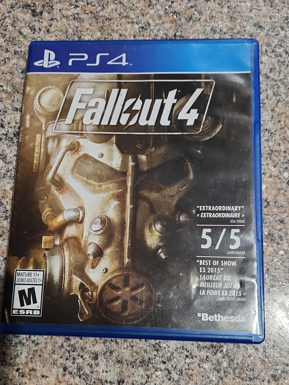 Sony Fallout 4 (PS4, Bethesda) Mature 17+ Open‑World Action RPG Game